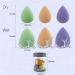 Snowflakes Mini Beauty Makeup Sponge Blender - 6 Pcs Small Latex-Free Sponges for Under Eyes - Buy Online on GoSupps.com