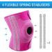 AVIDDA Knee Support Brace for Women | Patella Tendon with Side Stabilizers | Adjustable Size XS-M | Pink - Buy Online on GoSupps.com