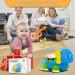 Buy Baby Musical Toys with Lights & Star Projection | Elephant Crawling Educational Toys for 6-12 Months Girls - Perfect Gift! - Buy Online on GoSupps.com