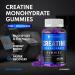 3000mg Vegan Creatine Gummies 60 ct - High Strength Monohydrate Chews for Women & Men - All Natural Supplement by HealthEssent - Buy Online on GoSupps.com