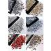Mixed Flat Bottom Nail Art Rhinestones Set DIY Nails Decor For Nail Enthusiasts And Professional Artists Mine black - Buy Online on GoSupps.com
