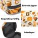 Fall Pumpkin Pattern Menstrual Cup & Pad Storage Bag - Color 13 - Buy Online on GoSupps.com