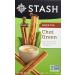 Stash Tea Chai Green Tea - 6 Pack, 120 Bags, Caffeinated, Non-GMO, No Artificial Ingredients - Buy Online on GoSupps.com