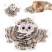 Desimation interactive winged owl cat toys animal noises squeaky cats mint toys for cats rechargeable 3 vibration modes cat toys prevent boredom for preventing boredom for
