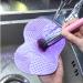 Sibba Makeup Brush Cleaner Mat & Silicone Cleaning Sponge Set | Efficient Brush Cleaning Solution | Essential Makeup Tools for Brushes & Cosmetic Care - Buy Online on GoSupps.com
