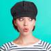 Women's 3-Piece Newsboy Cap Set - Vintage Octagonal Beret Hats in Khaki, Light Pink, and Black - Buy Online on GoSupps.com