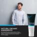 Revitalizing Face Scrub for Men | Daily Exfoliating Cleanser | Activated Charcoal & Orange Peel - 4oz | International Shipping - Buy Online on GoSupps.com