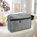 Chstarina Waterproof Makeup Bag | Travel Cosmetic Bag & Toiletry Bag for Women & Girls - Gray - Buy Online on GoSupps.com