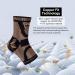 Fhmidic Copper Ankle Brace & Compression Sleeve - Support for Plantar Fasciitis Swelling & Joint Pain - Large Size (1 Pair - Buy Online on GoSupps.com