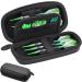 Casemaster Sentry Dart Case - Slim EVA Shell for Steel and Soft Tip Darts - Holds 6 Darts with Built-in Storage - Black - Buy Online on GoSupps.com