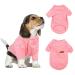 Dog Fleece Jumper Dog Sweater Dog Sweaters for Medium Large Dogs Boy Girl Warm Winter Jumpsuit Coat Puppy Clothes Pink Small