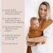 Max&So Caramel Baby Wrap Carrier | Premium Cotton | Front Pocket | Newborn to Toddler Size - Buy Online on GoSupps.com