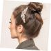 Angoily Hair Comb Bridal Headpieces for Wedding Crystal Hair Jewelry Purple Hair Clips Wedding Headbands Wedding Hair Flowers Pearl Hair Accessories Tiara Back of Head Bow Tie Metal Bride - Buy Online on GoSupps.com