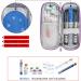 Jakago Insulin Cooling Bag - Portable Insulin Pen Case with 2 Nylon Cooling Packs for Diabetes Accessories | Violet - Buy Online on GoSupps.com