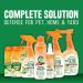 TropiClean Natural Flea & Tick Home Spray 32oz - Kills Fleas Naturally on Carpet, Furniture & Bedding - Safe for Dogs & Cats - Made in USA - Buy Online on GoSupps.com