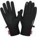 Anqier Winter Gloves Warm Touchscreen Gloves Running Driving Cycling Gloves Men Women Black-a Large