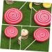 Mikikit 4 Pcs Wedding Boquets Flowers Miniatures Simulation Candy Lollipop Rainbow Lollipop Photography Prop Candy Decor Fake Food Kid Toys Giant Kids Artificial Child Wooden Happy Candy - Buy Online on GoSupps.com