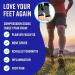 Bitly Plantar Fasciitis Socks - Foot & Ankle Compression Sleeve for Women & Men - Arch Support & Heel Pain Relief - Grey, Large - Buy Online on GoSupps.com