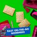 Pop-Tarts Unfrosted Strawberry Toaster Pastries - 20.3oz Box (12 Pack) | Breakfast Foods & Kids Snacks - Buy Online on GoSupps.com