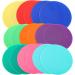 Patioer Spot Markers 9 inch 18 Pack - Non Slip Rubber Agility Dots for Kids Soccer Basketball Training - Buy Online on GoSupps.com