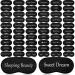 Ramede 60 Pieces Bulk Funny Sleep Mask Sleeping Mask with Adjustable Strap Blackout Silk Sleep Mask Soft Blindfold Eye Covers for Sleeping Full Night Mask for Women Men Kids Travel Nap Meditation