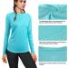 Women's UPF 50+ Long Sleeve UV Sun Protection Shirt - Blue Medium - Buy Online on GoSupps.com