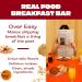 OVER EASY Peanut Butter Breakfast Bars | All Natural  Clean Ingredient Protein Bars | Breakfast & Cereal Bars | 12 Protein Snack Bars Gluten Free  Dairy Free  Soy Free Peanut Butter 12 Count (Pack of 1) - Buy Online on GoSupps.com