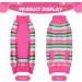 Skxeo Christmas Dog Sweater Costume - Warm Knitted Winter Outfit for Puppies & Cats - XL Pink Striped Pet Clothing for New Year - Buy Online on GoSupps.com