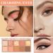 10 Colors Eyeshadow Palette Matte Nude Eye Makeup Palette Ultra-Blendable Long Lasting High Pigmented Waterproof Nudes Neutral Smooth Eye Shadow Palette for Women Natural Charming Looking #01 1# - Buy Online on GoSupps.com