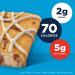 Fiber One 70 Calorie Soft-Baked Bars, Cinnamon Coffee Cake, 6 ct, 5.34 oz, Pack of 8 - Low Calorie Snack Bars - Buy Online on GoSupps.com