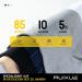 Ruixue 10 Pairs Breathable Cotton Sneakers Socks for Men & Women - Short Sports Running Tennis Hiking - Size 43-46 Black - Buy Online on GoSupps.com