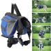 Pssopp Dog Saddle Bags - Nylon Hound Travel Backpack Reflective & Breathable Perfect for Camping - Size M - Buy Online on GoSupps.com