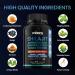 MACRO VITAL Shilajit for Men and Women 8-in-1 Supplement Organic Shilajit Capsules with Ashwaganda Rhodiola Rosea and Panax Ginseng for Energy-Stamina- 60 Veggie Capsules - Buy Online on GoSupps.com
