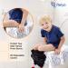 Disposable Toilet Seat Covers - 20 Pack - Waterproof, Extra Large, Individually Wrapped - Ideal for Kids and Adults - Perfect for Travel and Public Restrooms (Dinosaurs 20) - Buy Online on GoSupps.com