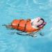 Kyjen Outward Hound Ripstop Life Jacket for Dogs - Adjustable Quick Release Design | Size L Orange - Ideal for Safe Water Adventures - Buy Online on GoSupps.com