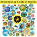 Steemjoey Children's Projector Flashlight - 48 Animal Patterns | Educational Slide Show Toy for Kids - Dinosaurs Marine Animals & More - Buy Online on GoSupps.com