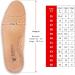 ORTRI Orthopedic Leather Insoles - Shock Absorbing Latex Foam | Size 43 - International Shipping Available - Buy Online on GoSupps.com