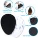 GADEBAO Non-Slip Shoe Pads - 8 pcs Black Self-Adhesive Sole Sticker Protectors for High Heels - Buy Online on GoSupps.com