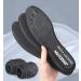 Buy 2 Pairs Memory Foam Insoles for Men US 13 | Cushioned Shock-Absorbing Insoles for Foot Pain Relief - Comfortable Black Inner Insoles for Men & Women - Buy Online on GoSupps.com