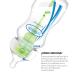 Dr. Brown's Anti-Colic Wide Mouth Baby Bottle - 270 ml Green 0+ Months | International Shipping Available - Buy Online on GoSupps.com
