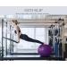 Anti-Burst Yoga Ball Chair | 2200lbs Support | Stability Swiss Ball for Pregnancy & Exercise | Purple S(38-45cm) - Buy Online on GoSupps.com