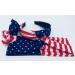 Shimmer Anna Shine Patriotic American Flag Twist Headband | USA Flag Headband - Buy Online on GoSupps.com