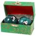 Gleavi 2st Health Massage Hand Massage Balls Baodend Balls Chinese Health Balls Chinese Health Massage Balls Health Prevention Old Cloisonn -Temilla China