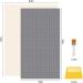 Monk Cloth Rug Tufting Kit with Non-Slip Backing for Tufting Gun - 70x40inch - Buy Online on GoSupps.com