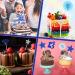 17 Pcs Official 13th Teenager Cake Toppers Giltter Blue Number 13 Pick Cake Decoration Official Teenager Cake Topper with Ballon Cheers to 13 Fabulous Birthday Decoration for 13th Birthday Party - Buy Online on GoSupps.com