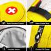 Sithon Epipen Medical Carrier Bag - Portable Organizer for 2 EpiPens Inhalers & Allergy Essentials | Yellow - International Shipping Available - Buy Online on GoSupps.com