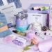 VESPRO Spa Gift Basket for Women - Relaxing Bath and Body Works Set for Mom, Sister, Wife - Spring Sympathy Gift Box in Purple - Buy Online on GoSupps.com