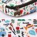 Tuciyke Cotton Cloth Sanitary Napkin Storage Bag 2pcs, Zipper Closure, 5x5 inches - Forest Design | Ideal for Girls, Ladies, Women - Buy Online on GoSupps.com