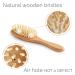 Natemia Wooden Baby Hair Brush Set for Newborns & Toddlers - Natural Soft Bristles - Ideal for Cradle Cap - Perfect Baby Registry Gift Set of 3 - Buy Online on GoSupps.com