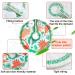24 Pack Dinosaur Cotton Pads for Feeding Support - G Shape Button Covers for Nursing Care - Buy Online on GoSupps.com